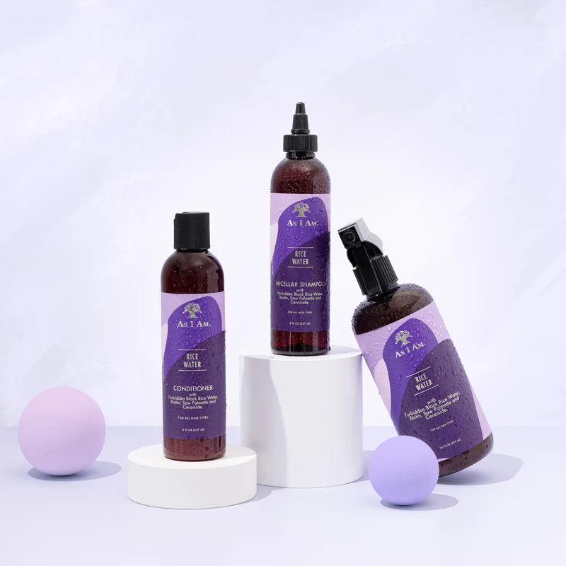Reiswasser, Shampoo und Conditioner