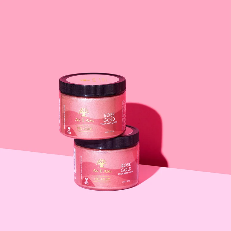 Lockenfarbe Rose Gold