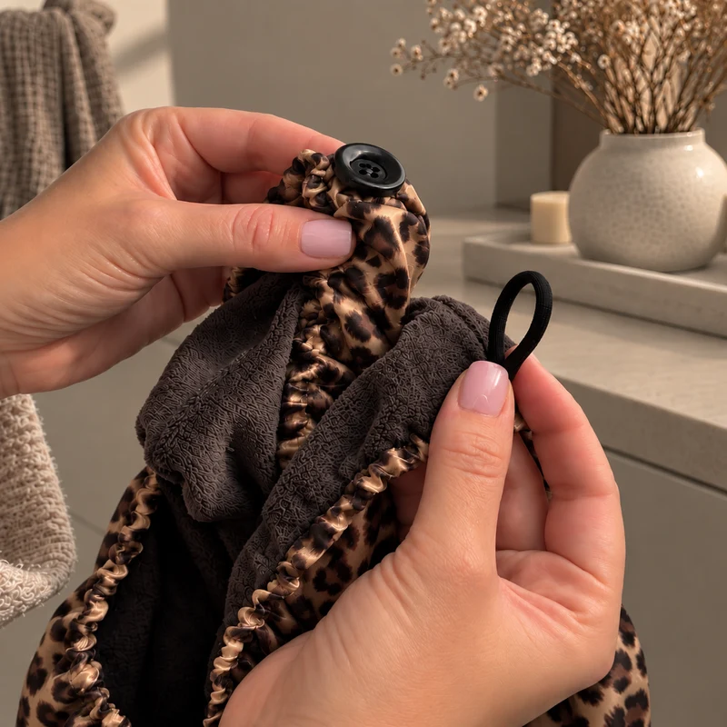 Hairtowel in verschied. Farben | 2-in-1 Hairtowel