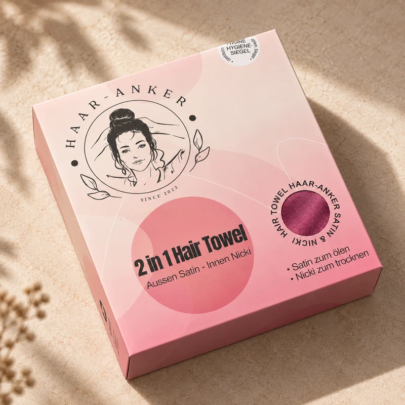 Hairtowel in verschied. Farben | 2-in-1 Hairtowel