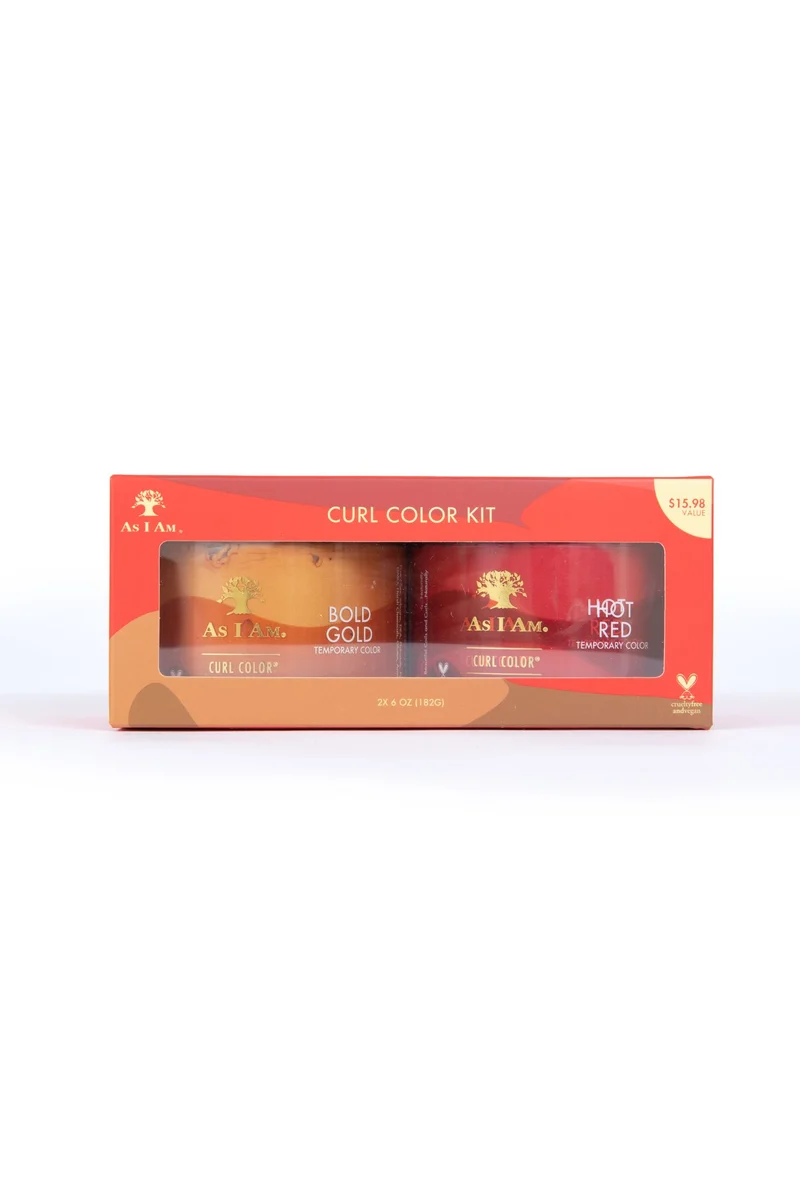 Lockenfarben-Kit Bold Gold & Hot Red