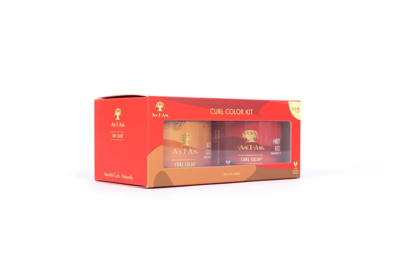Lockenfarben-Kit Bold Gold & Hot Red