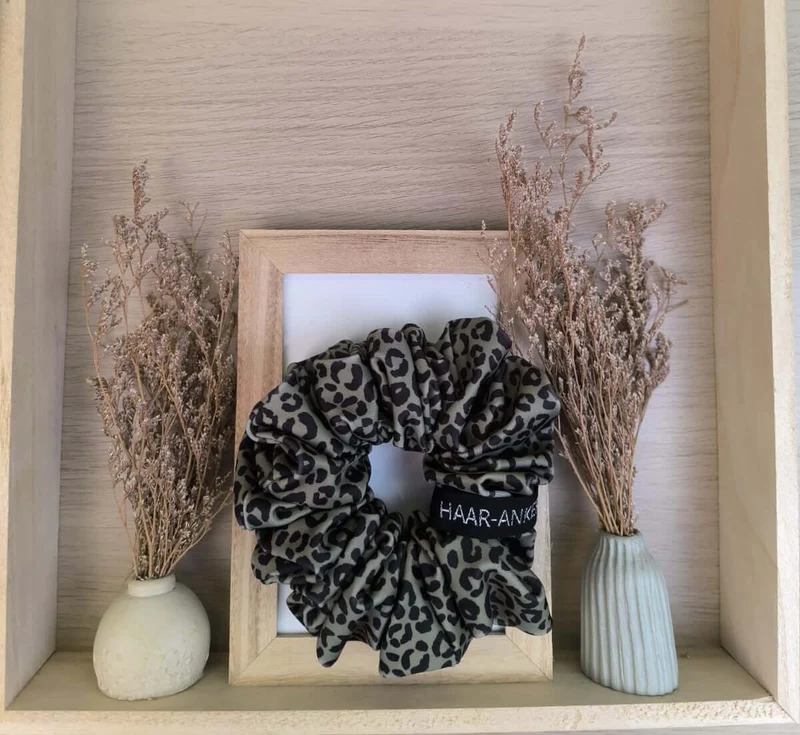 Leo-Kollektion – Active | XXL-Scrunchie