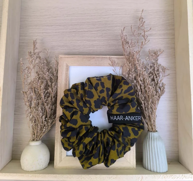 Leo-Kollektion | XXL-Scrunchie