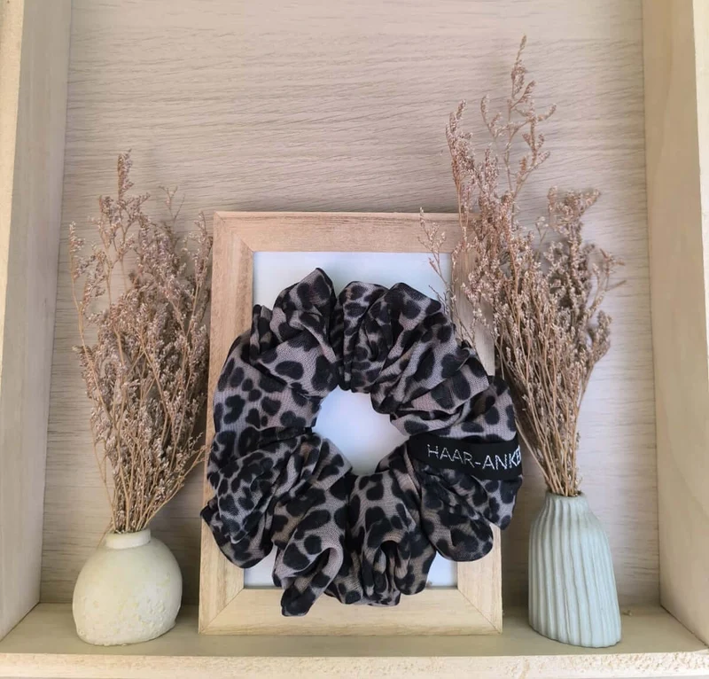 Leo-Kollektion | XXL-Scrunchie