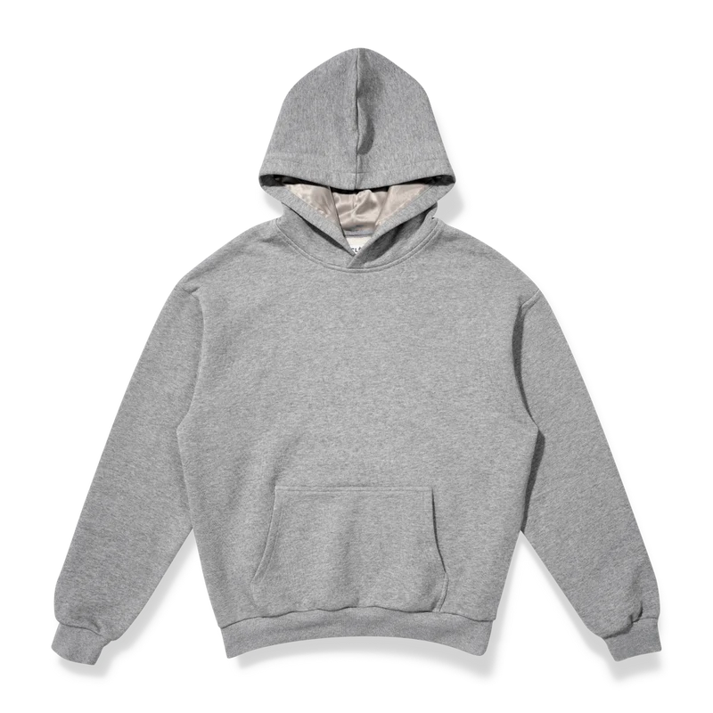 Seidengefütterter Hoodie