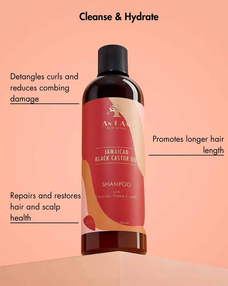 Jamaikanisches Schwarzes Rizinusöl Shampoo