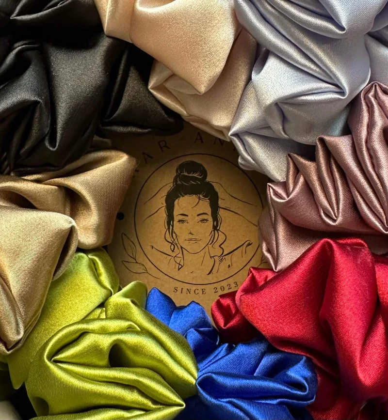 Satin | XXL-Scrunchie