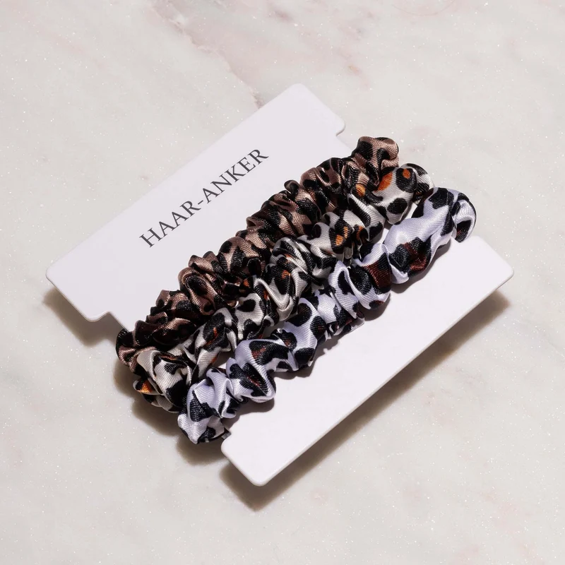 3er Set 'Leo-Classic' | Scrunchie-Minis