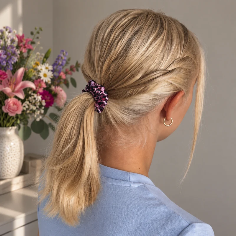 3er Set 'Leo-Bunt' | Scrunchie-Minis