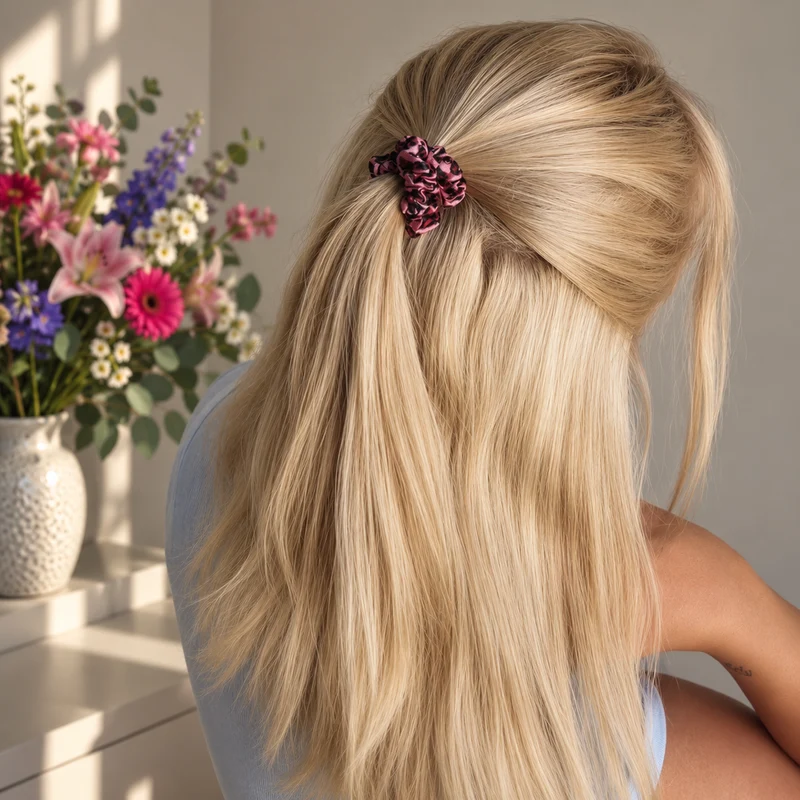 3er Set 'Leo-Bunt' | Scrunchie-Minis