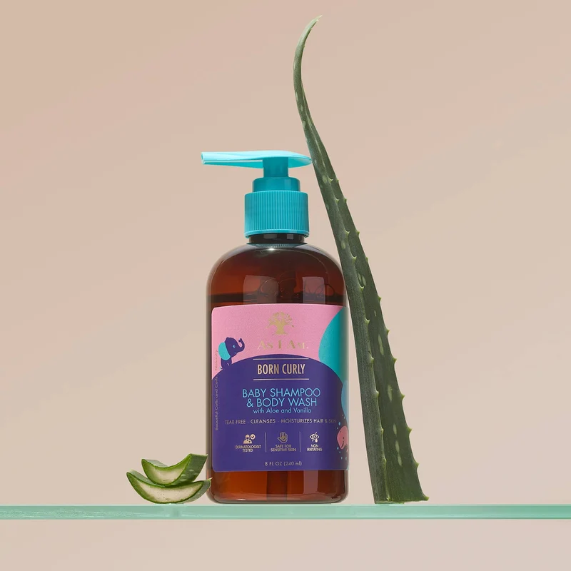 Born Curly Baby-Shampoo & Körperwaschlotion