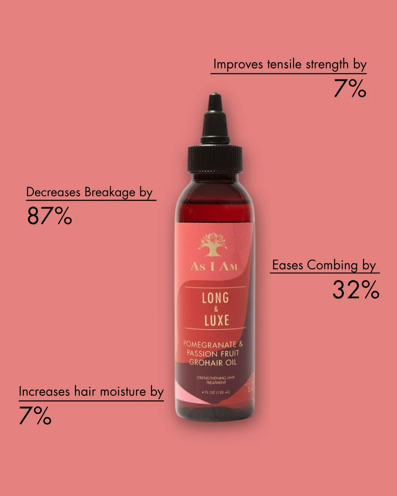 Langes & luxuriöses Grohaaröl