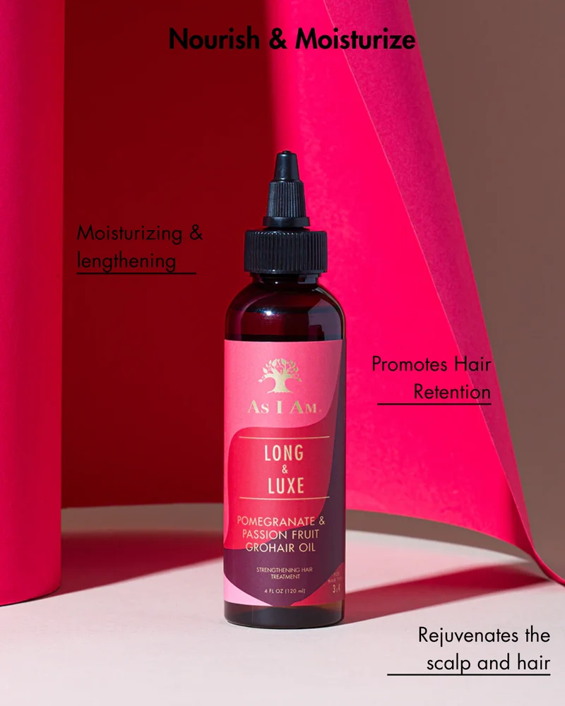 Langes & luxuriöses Grohaaröl