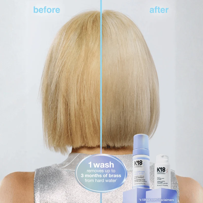 K18 TripleBright Oxidation Defense Purple Shampoo