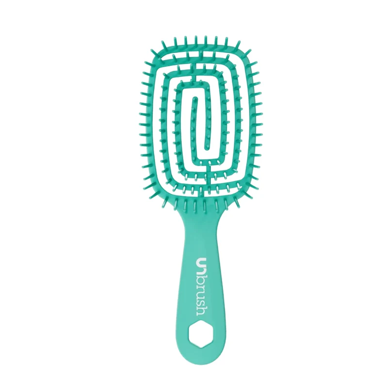 UNbrush Detangling Hair Brush Flex Teal