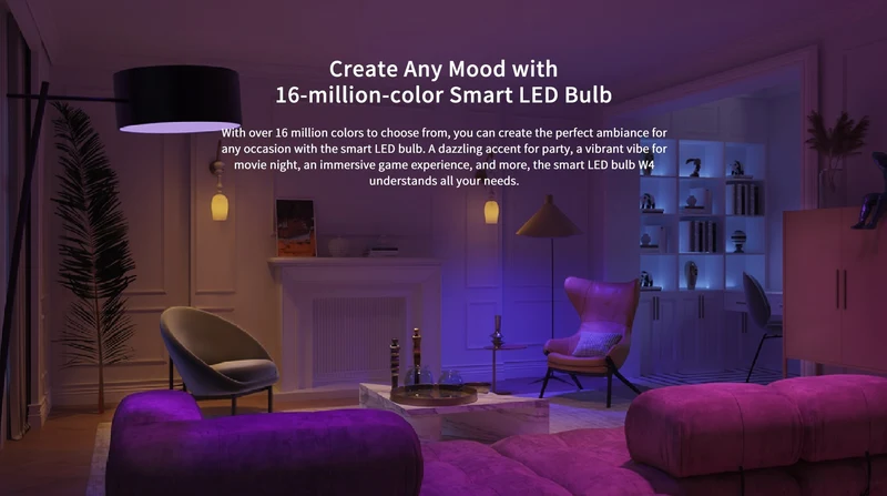 Xiaomi Yeelight Smart LED Bulb W4 Lite