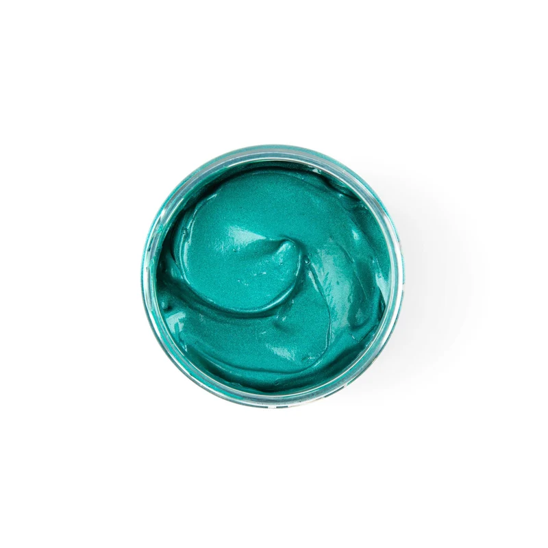 Lockenfarbe Dunkel Teal Grün