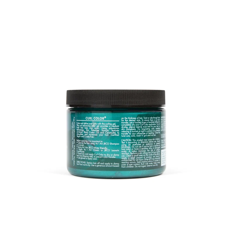 Lockenfarbe Dunkel Teal Grün