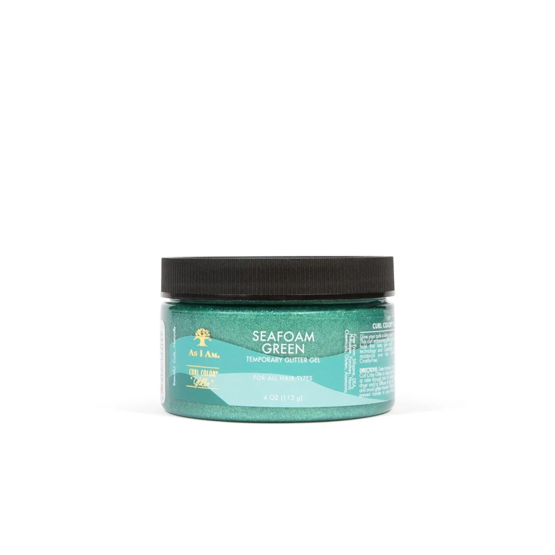 Lockenfarbe Glitter Seafoam Grün