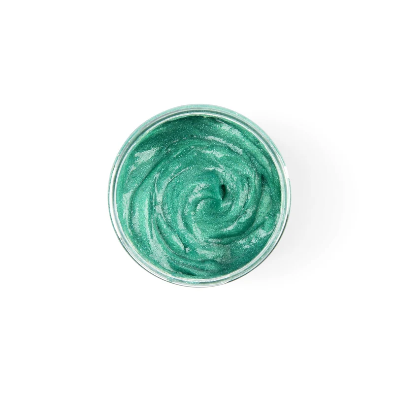 Lockenfarbe Glitter Seafoam Grün