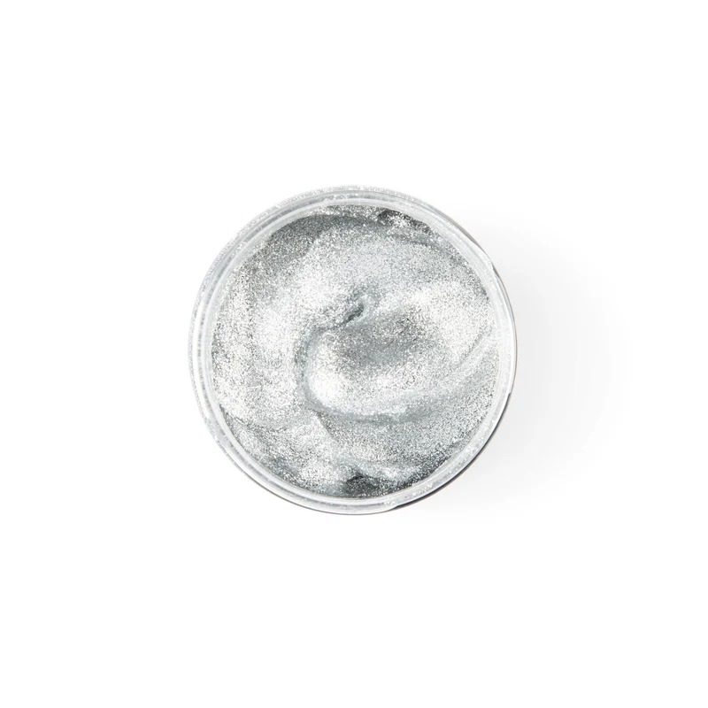 Lockenfarbe Glitter Silber Sparkle