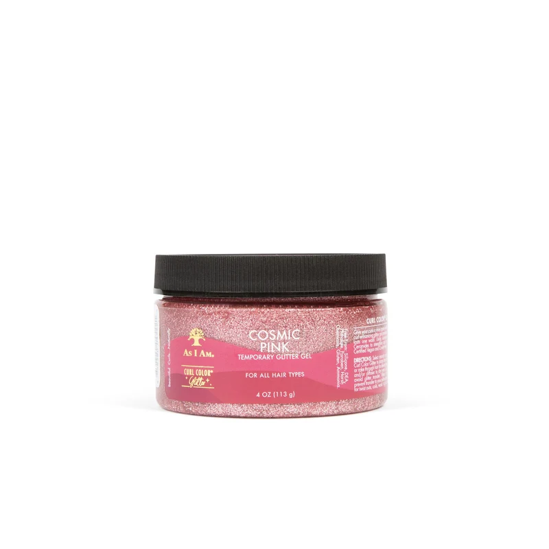 Lockenfarbe Glitter Cosmic Pink
