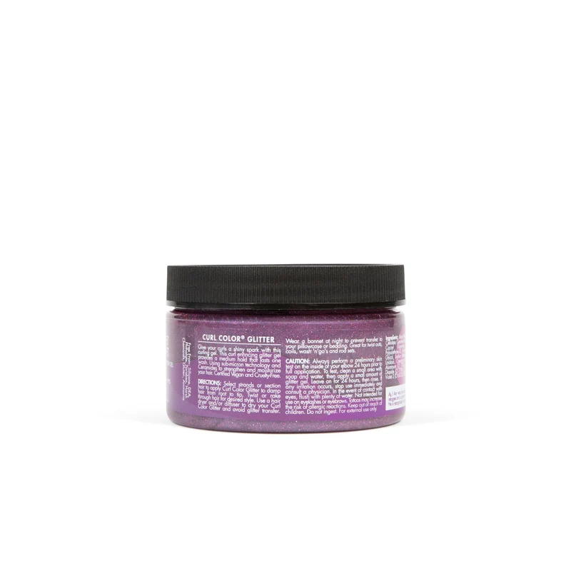 Lockenfarbe Glitter Violett Komet