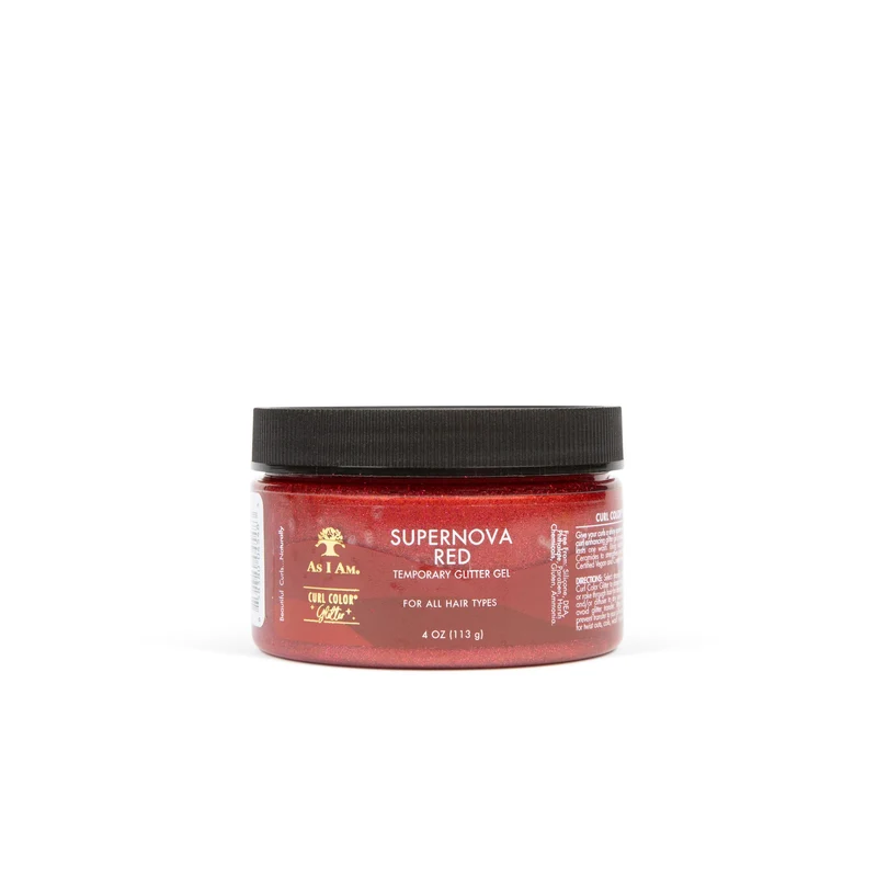 Lockenfarbe Glitter Supernova Rot