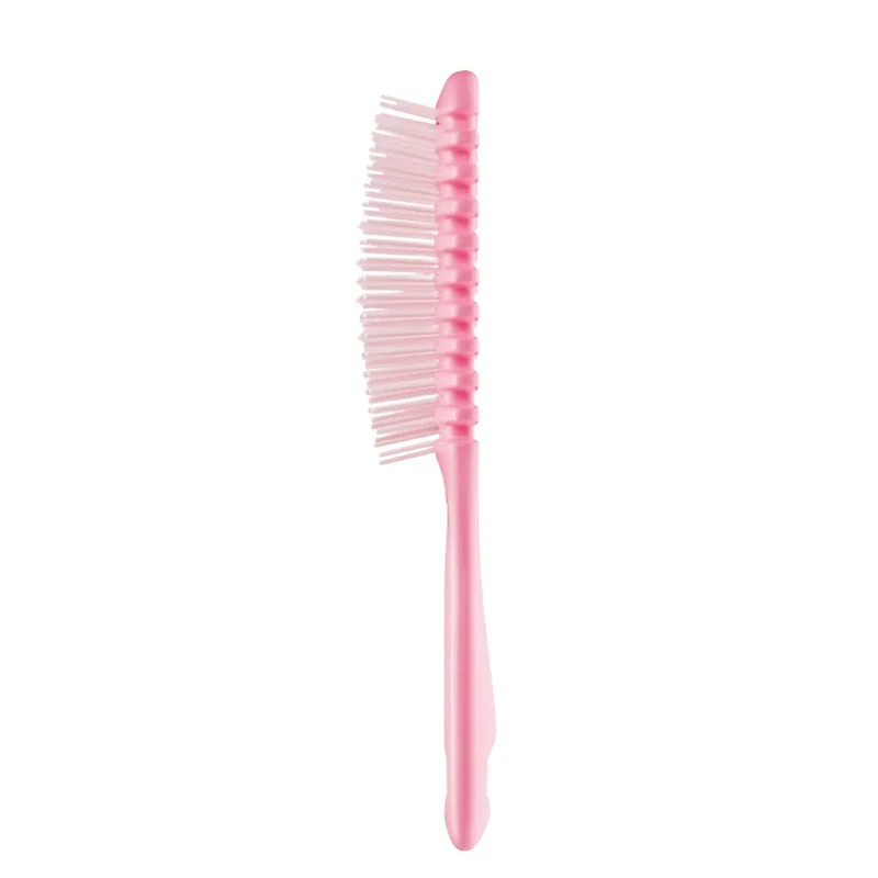 UNbrush Detangling Hair Brush Curl Coral Pink