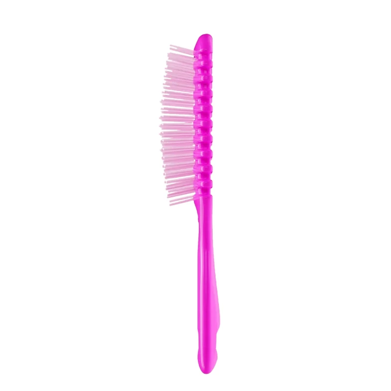 UNbrush Detangling Hair Brush Curl Bright Pink