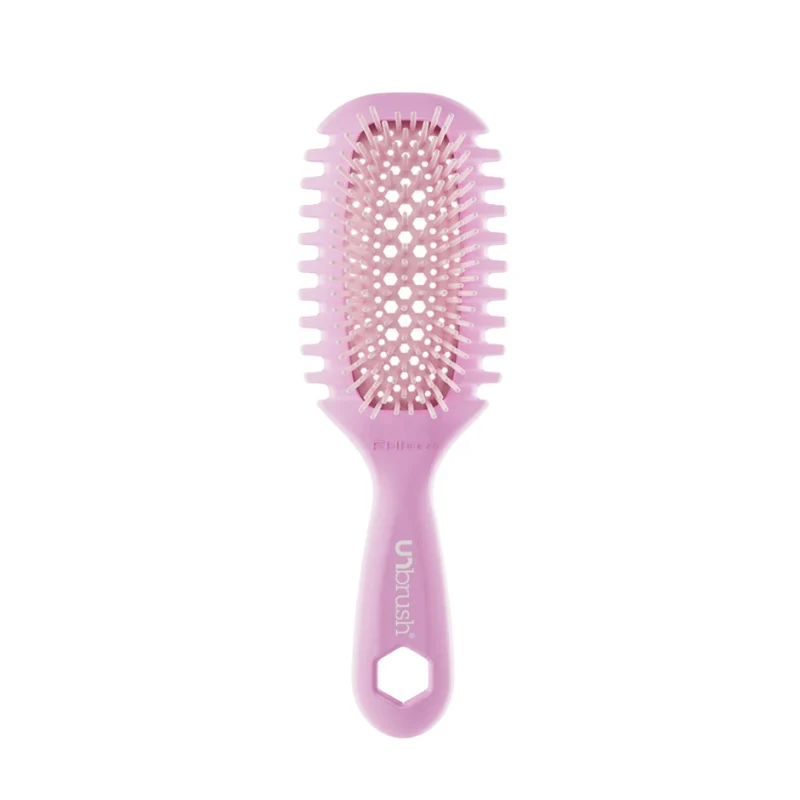 UNbrush Detangling Hair Brush Curl Pink Clouds