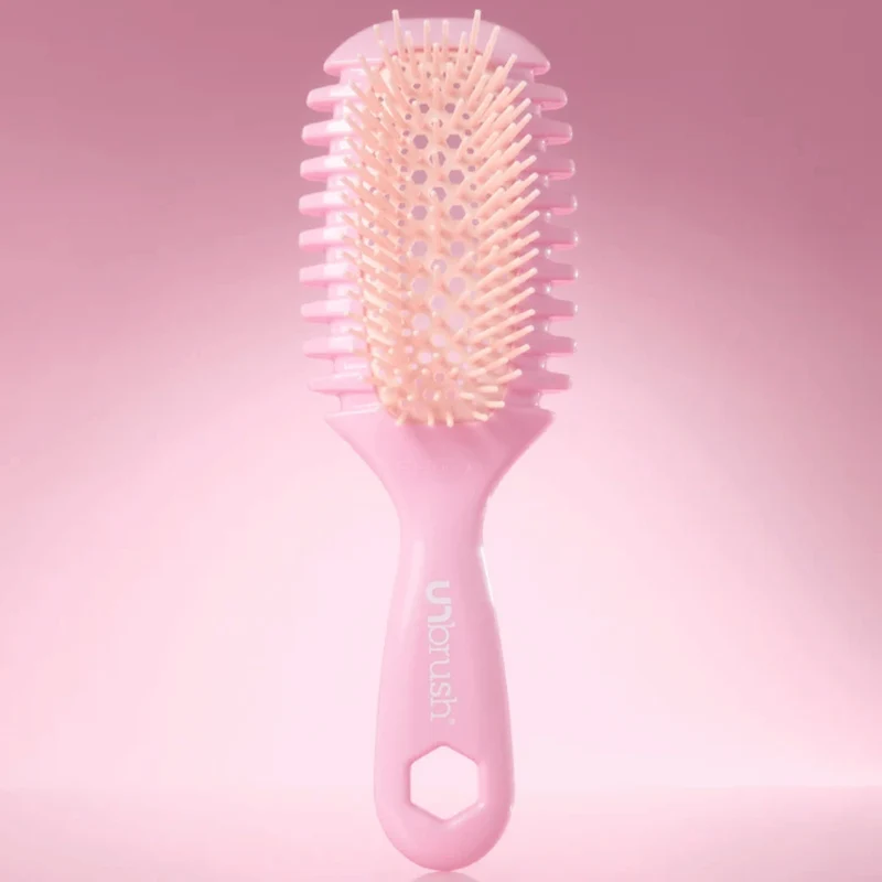 UNbrush Detangling Hair Brush Curl Pink Clouds