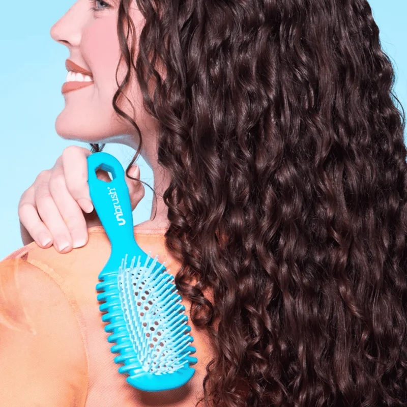 UNbrush Detangling Hair Brush Curl Cool Breeze