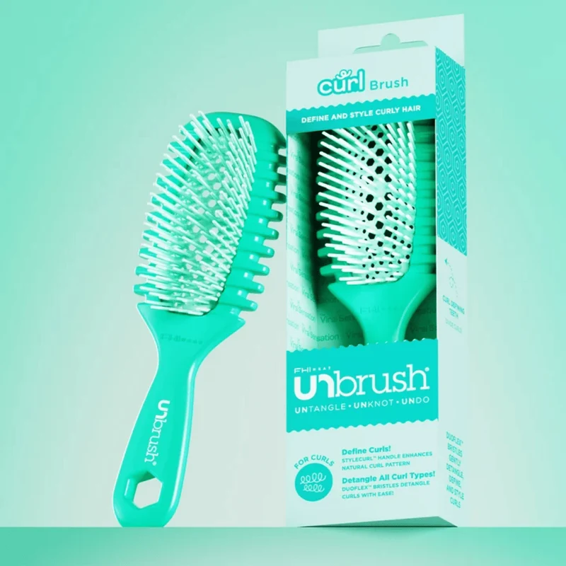 UNbrush Detangling Hair Brush Curl Morning Mist