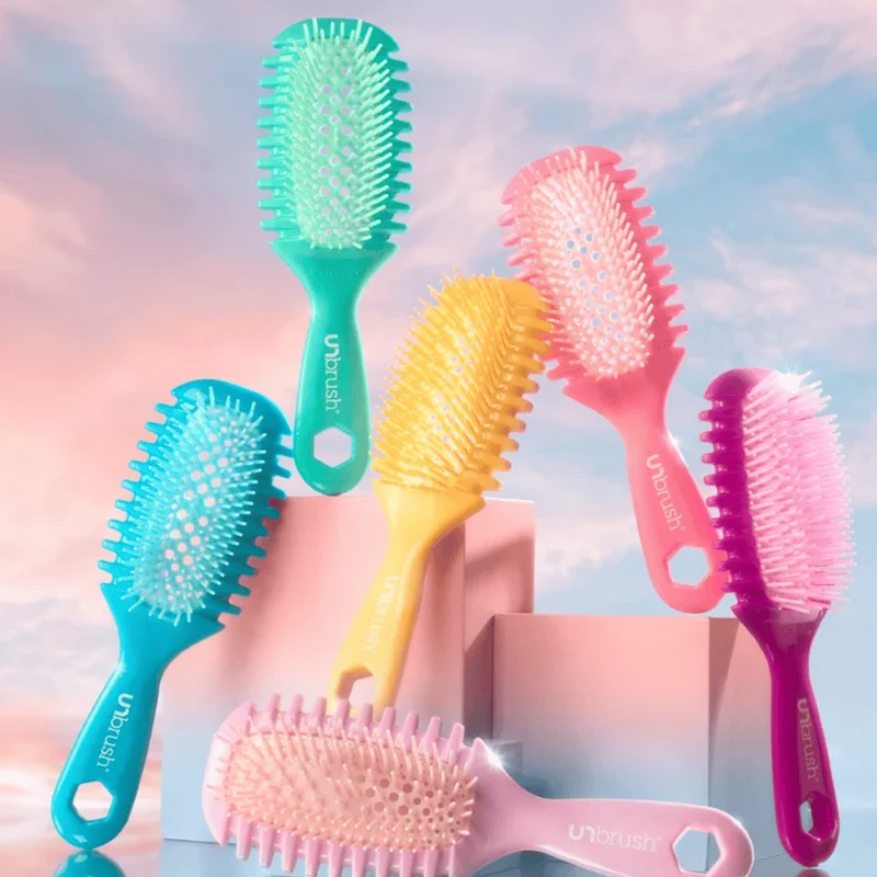 UNbrush Detangling Hair Brush Curl Morning Mist