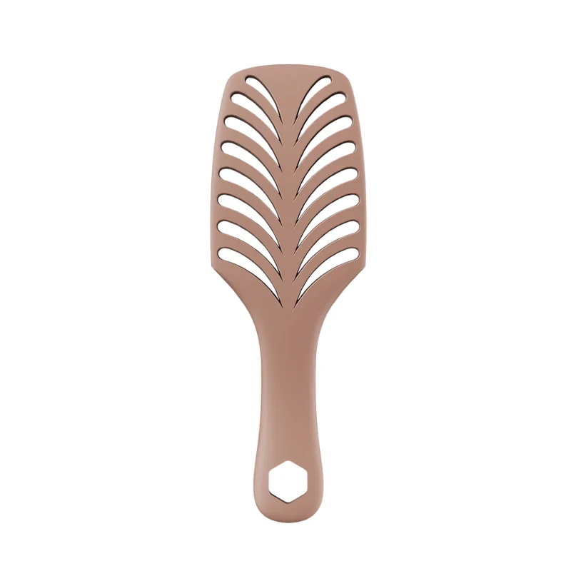 UNbrush Detangling Hair Brush Smooth Caramel Kiss