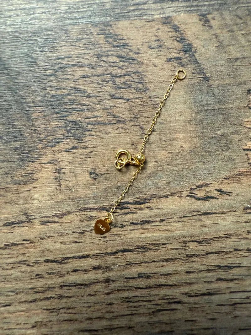 Kettenverlängerung aus Gold | Halskette