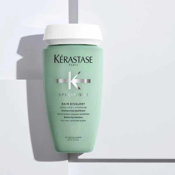 Kérastase Specifique Bain Divalent Shampoo voor een Vette Hoofdhuid en Gevoelige Lengten