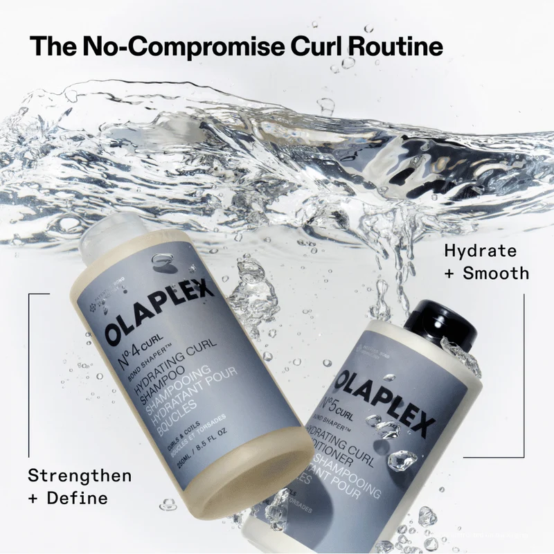 Olaplex No.4 & 5 Curl Bond Shaper Hydrating Shampoo & Conditioner 100ml