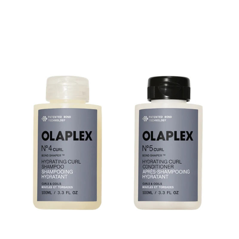 Olaplex No.4 & 5 Curl Bond Shaper Hydrating Shampoo & Conditioner 100ml