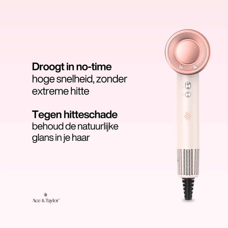 Ace & Taylor Föhn PrecisionAir Roze