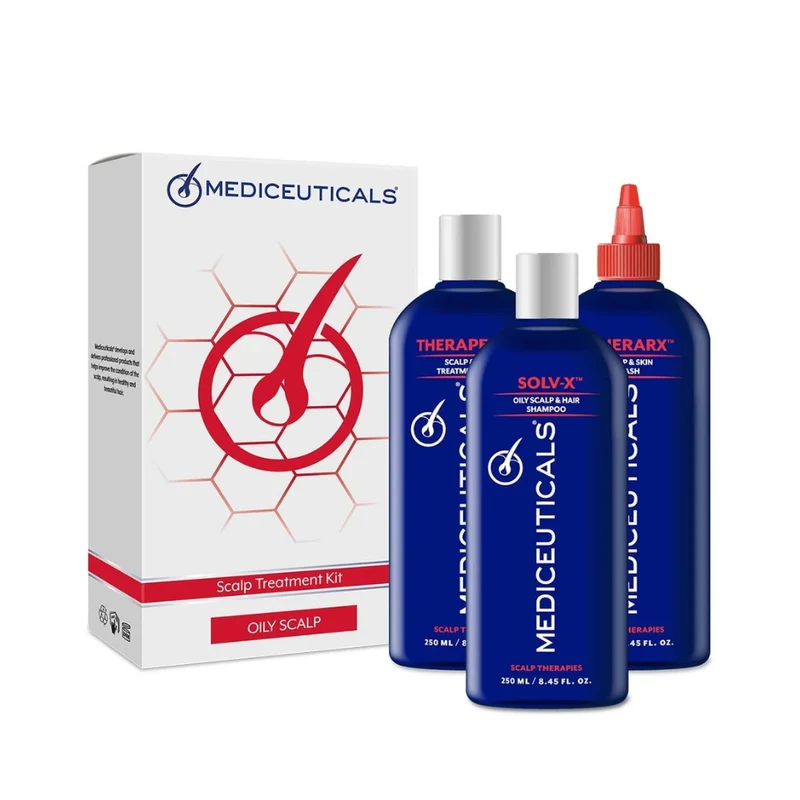 Mediceuticals Scalp Treatment Kit Oily (Solv-X)