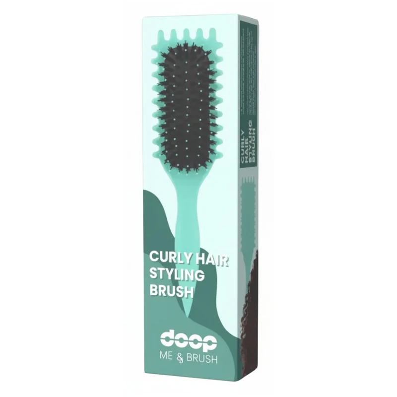 Doop Me & Brush Luxus-Haarbürste Grün