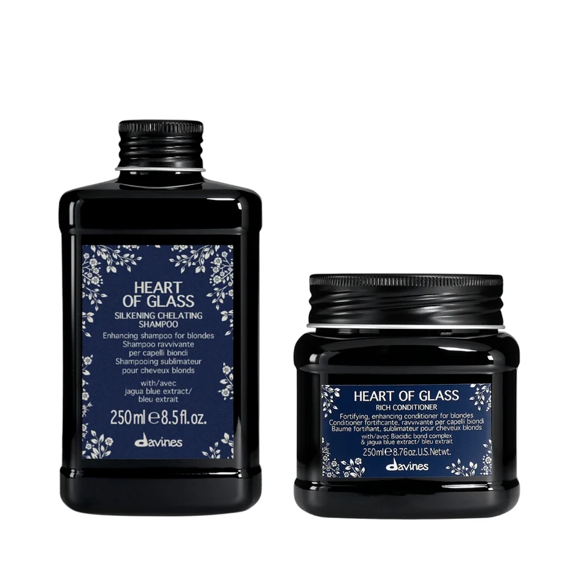 Davines Herz aus Glas Waschset