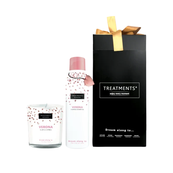 Treatments Geschenkbox Duschschaum & Kerze - Verona
