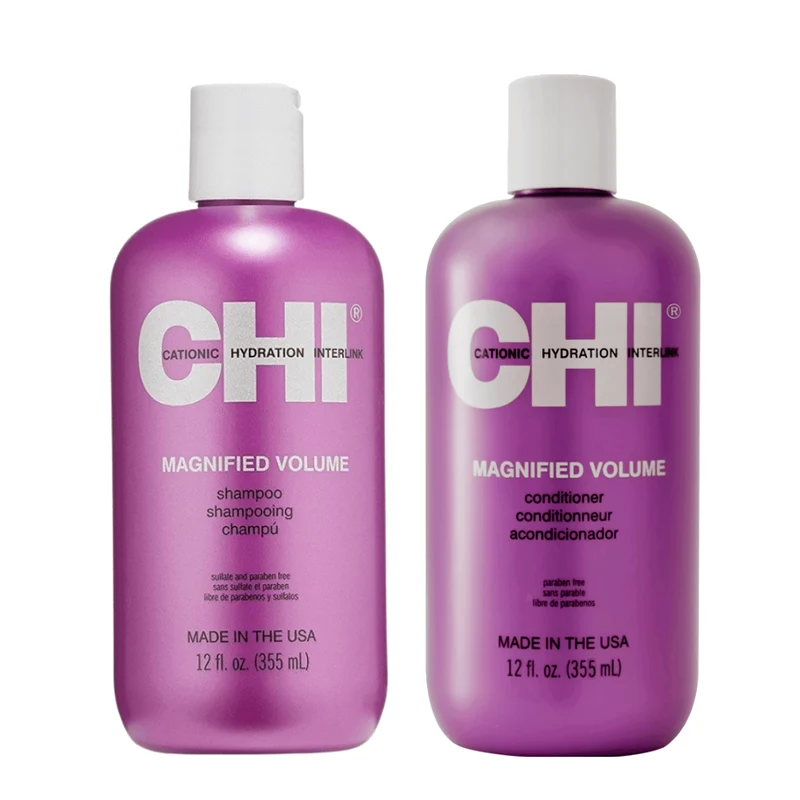 CHI Vergrößertes Volumen Shampoo + Spülung Set