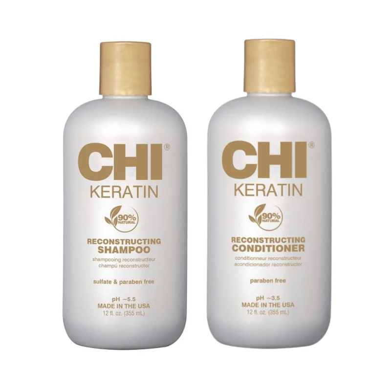 CHI Keratin Shampoo + Spülung Set 2x355ml