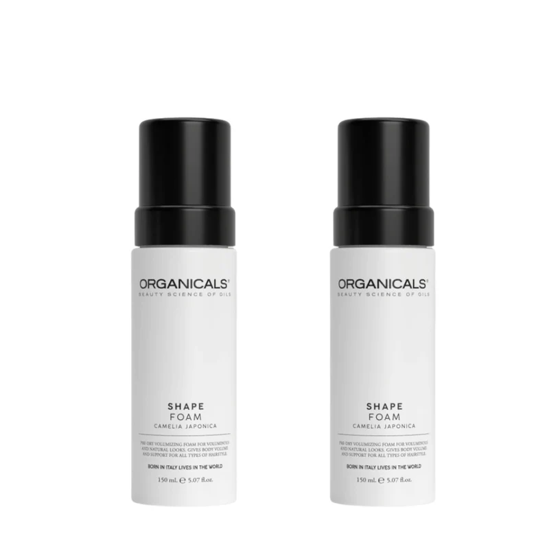 Organicals Shape Foam Camelia Japonica 150ml Duo Set