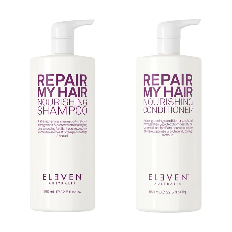 ELEVEN Australia Repair Shampoo & Conditioner set 2x960ml